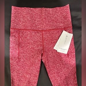 Athleta small Salutation Stash Pocket II soft luxe tight